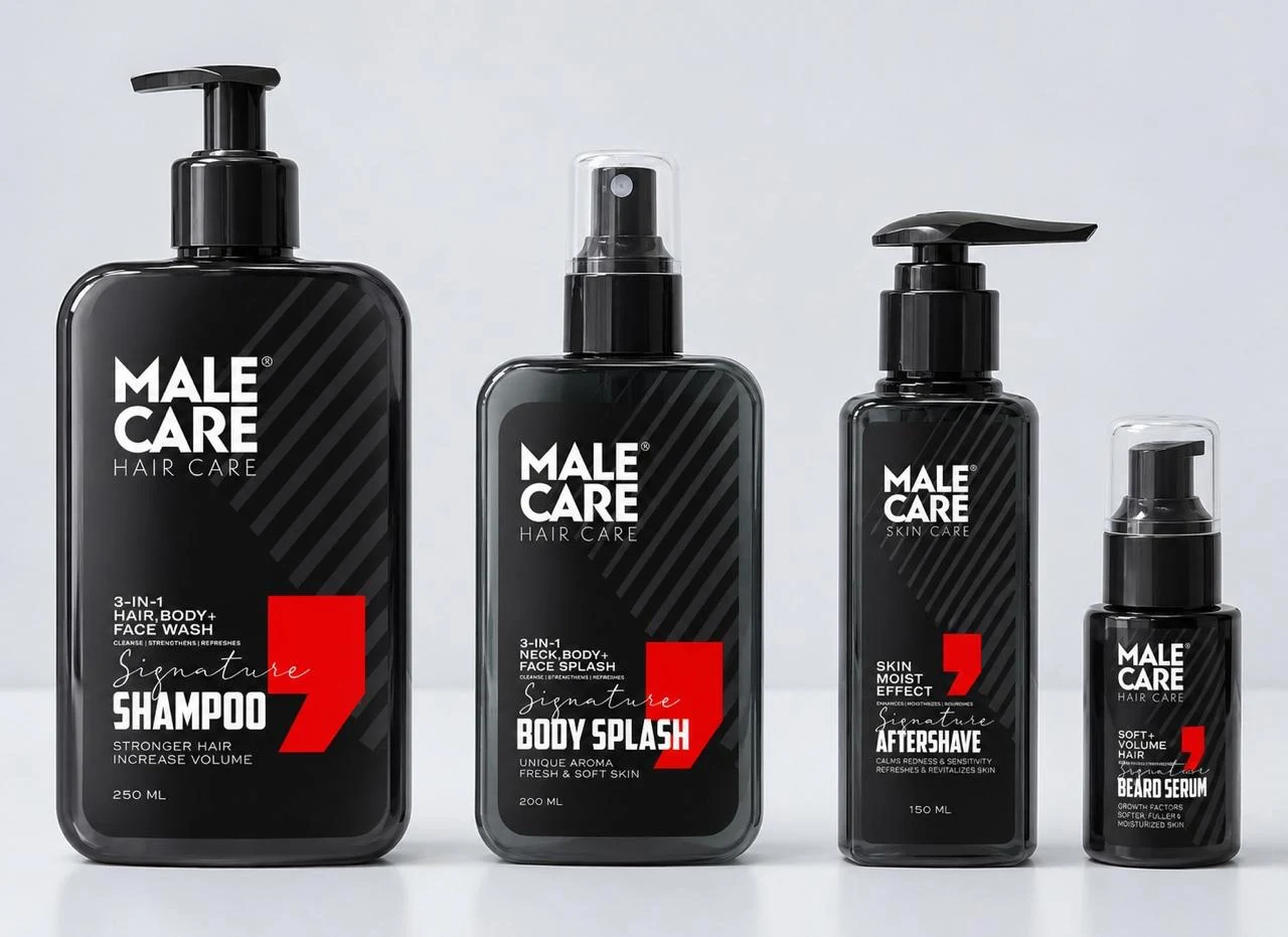 Male Care product lineup