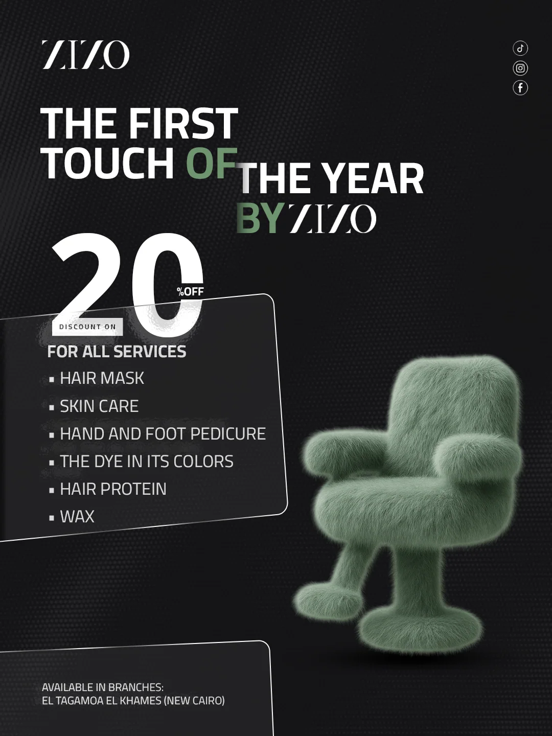ZIZO Salon project application