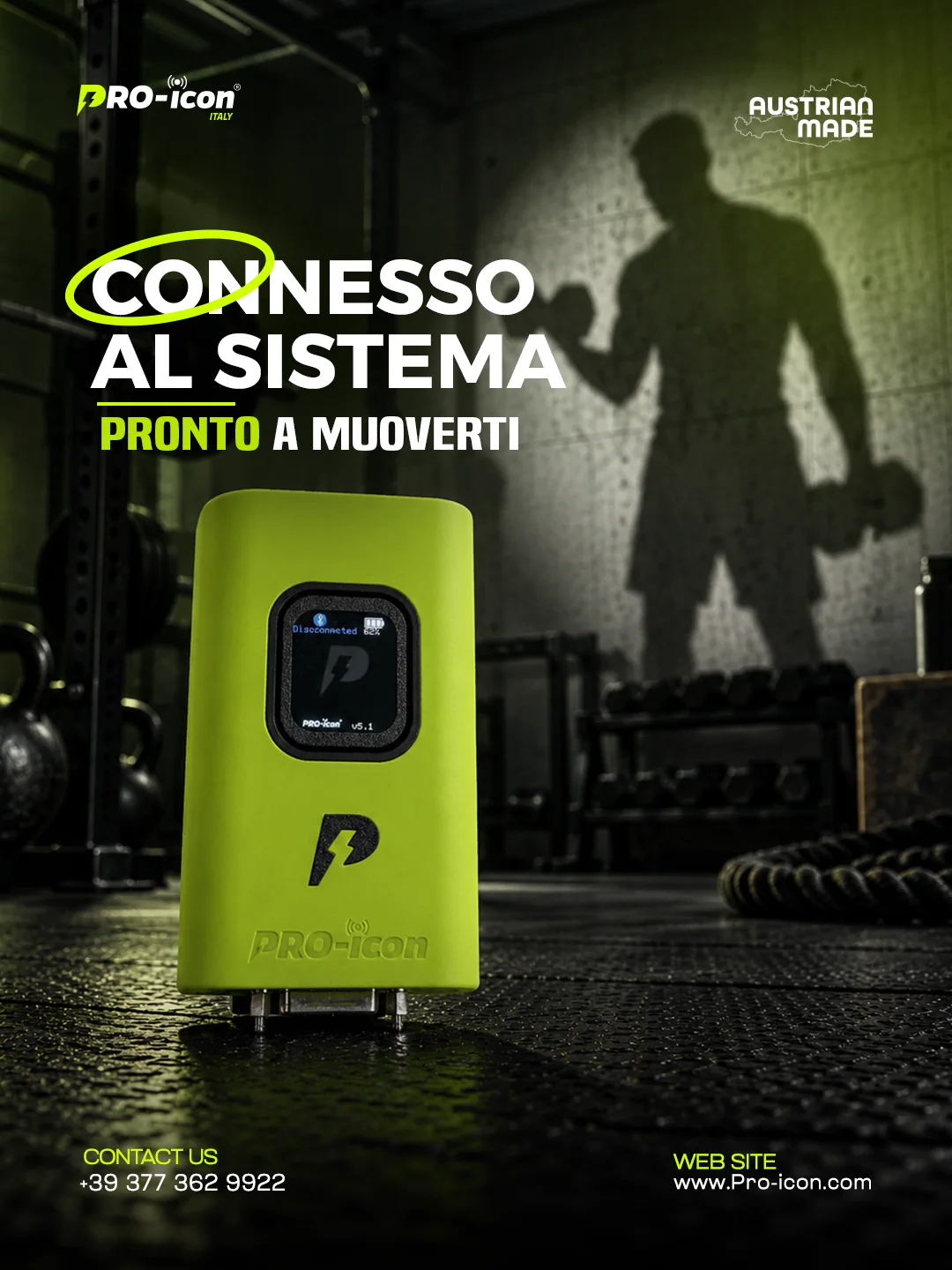 Italy / product communication for PRO ICON